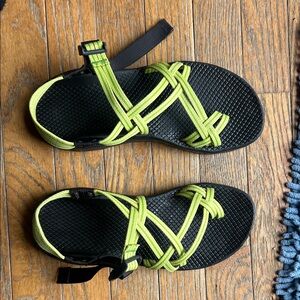 Chaco Women's Sandals - Black and Green